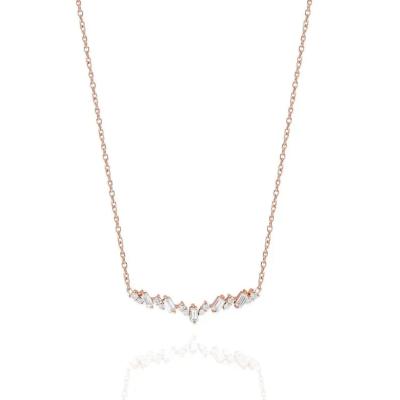 Baget Pırlantalı Kolye