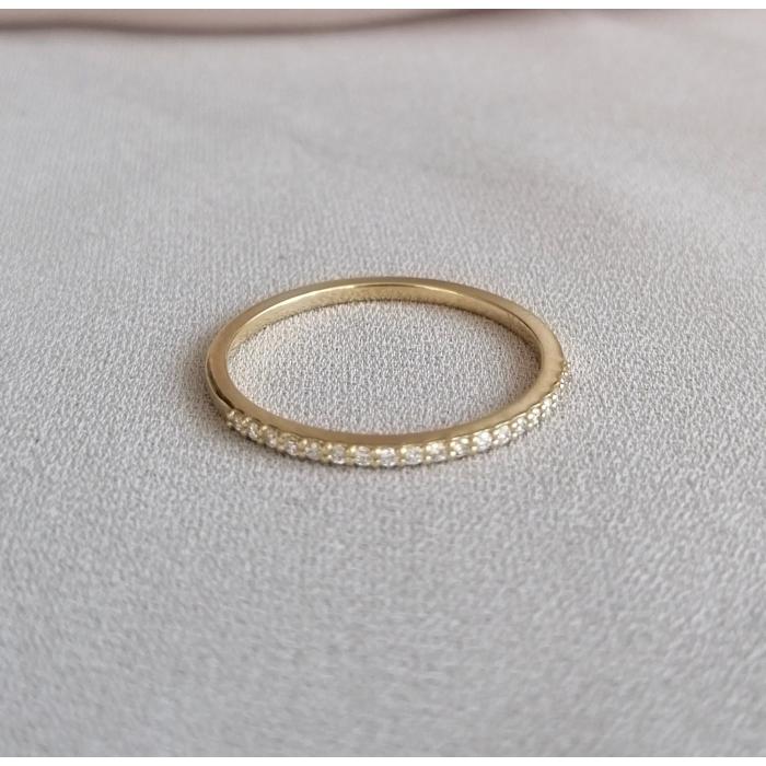 Pırlantalı Yarım Tamtur Yüzük